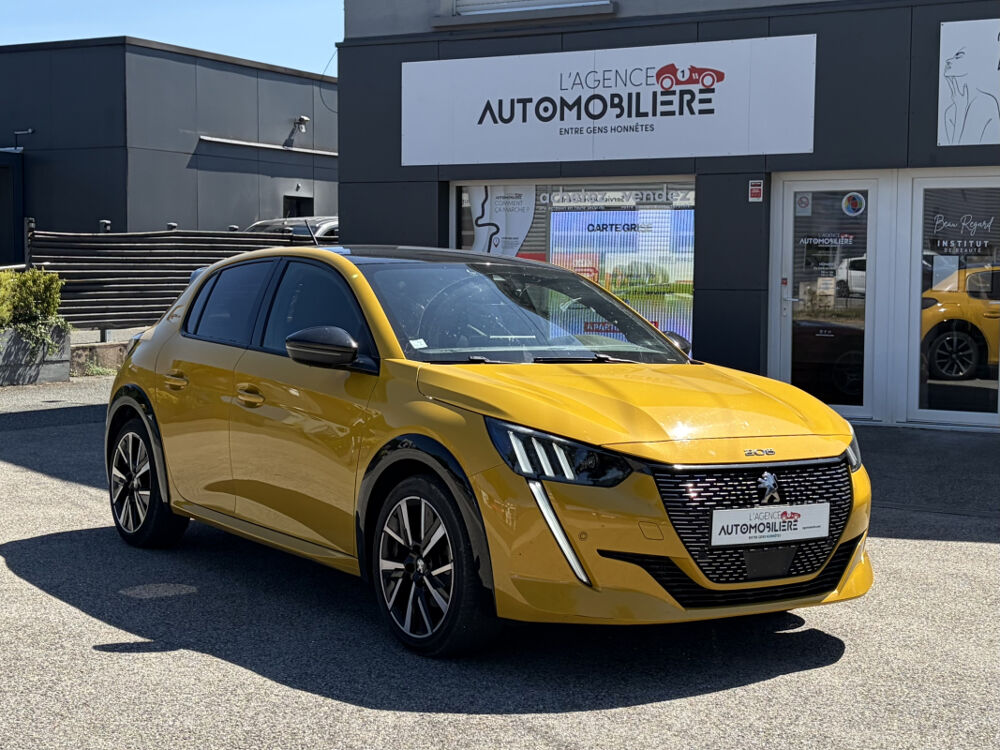 208 1.2 PURETECH 100 GT LINE EAT8 - CARPLAY - CAMERA DE RECUL 2020 occasion 25400 Audincourt