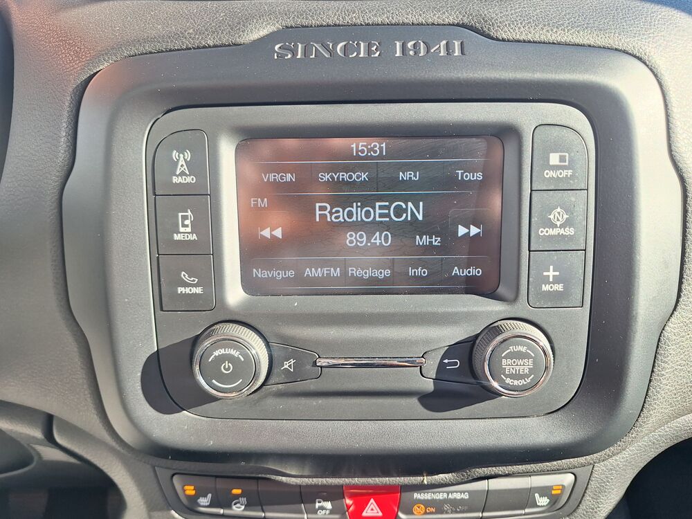 Renegade 1.4 MultiAir S&S 140 ch Longitude 2014 occasion 90400 Danjoutin