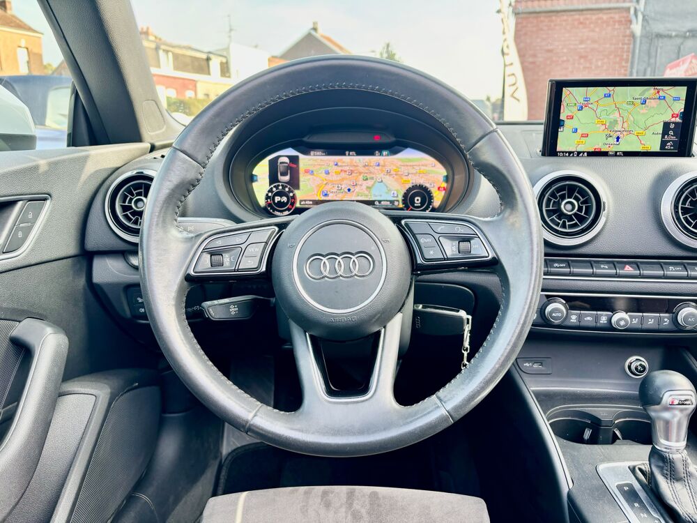 A3 CABRIOLET ( VIRTUAL COCKPIT ) ( PHASE 2 ) BVA 1.5 TSI 115CV 2017 occasion 59300 Valenciennes