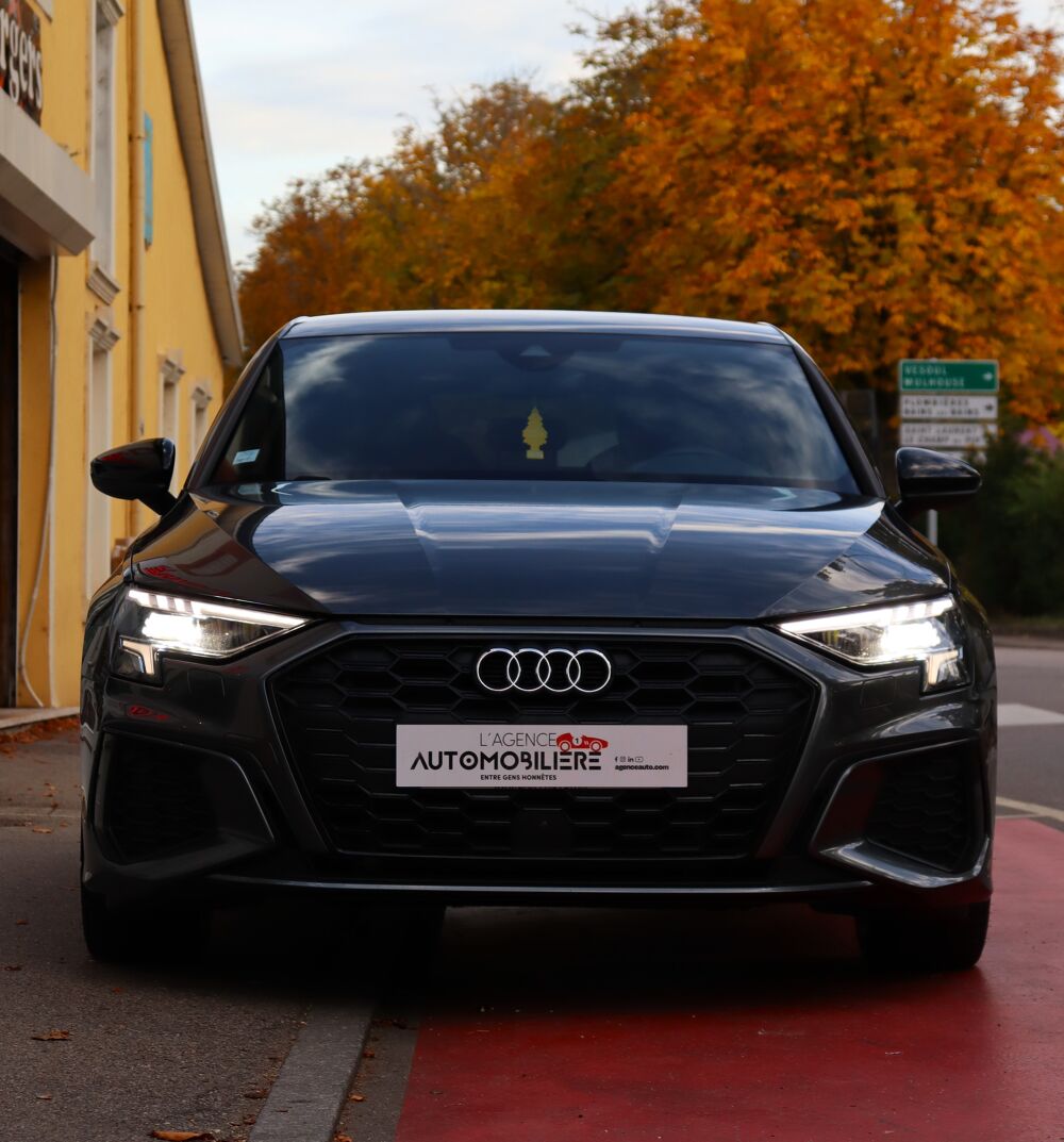 A3 Sportback 45 TFSIe 245 S-Line Stronic6 (Meplat, CarPlay) 2021 occasion 88000 &Eacute;pinal