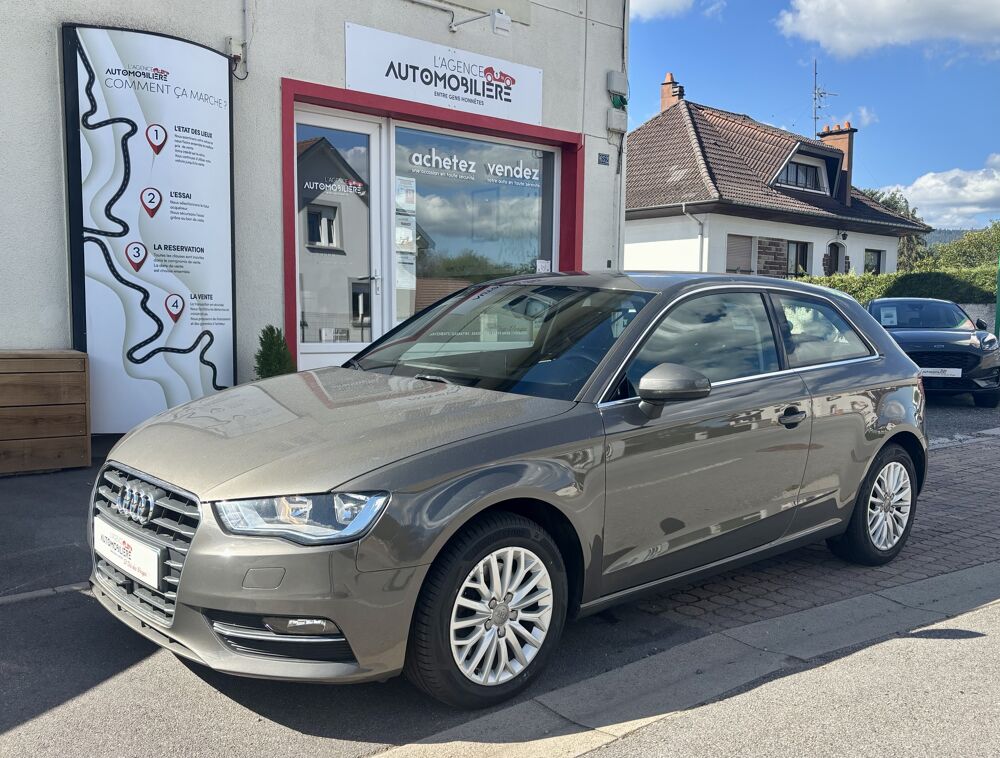 A3 Quattro 2.0 TDi 16V S-Tronic6 184 ch AMBITION 1&egrave;re main 2014 occasion 88100 Sainte-Marguerite