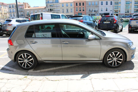Golf 1.4 TSI 150 BLUEMOTION CARAT DSG BVA (Entretien Volkswagen, 2016 occasion 34200 S&egrave;te