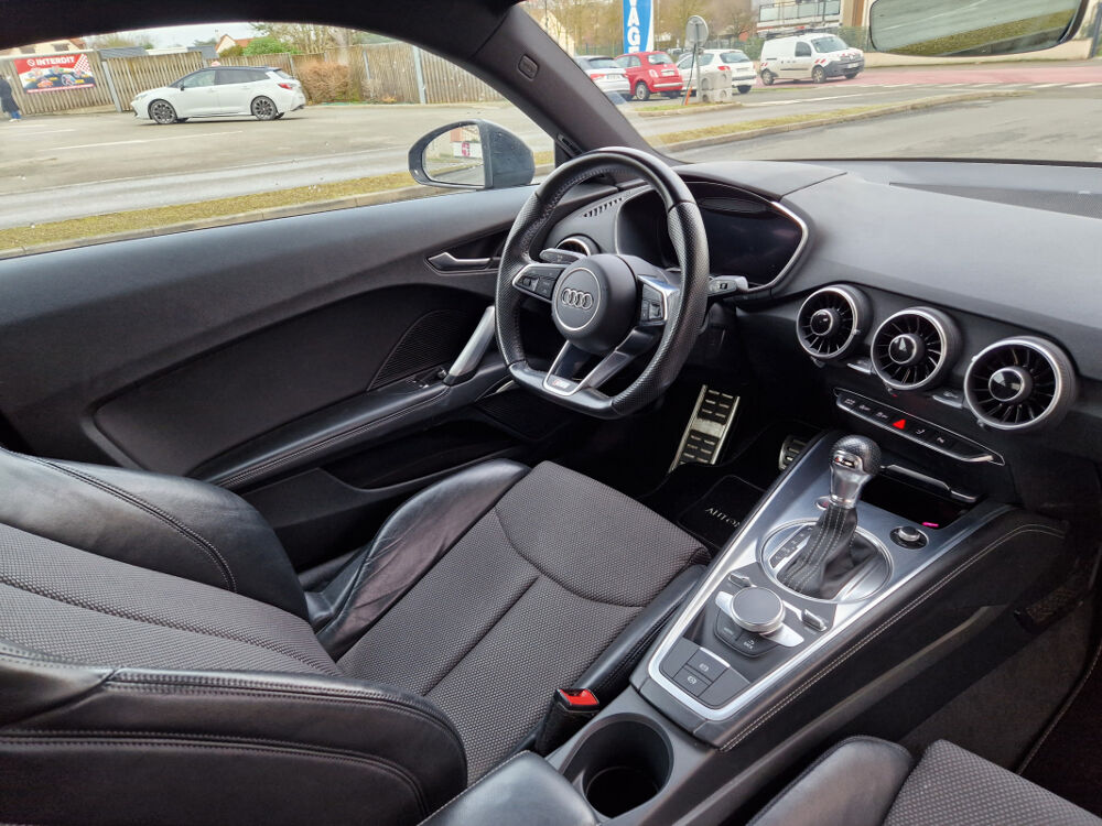 TT III COUPE 2.0 TFSI 230 S LINE QUARO S TRONIC + OPTIONS 2017 occasion 80480 Salou&euml;l
