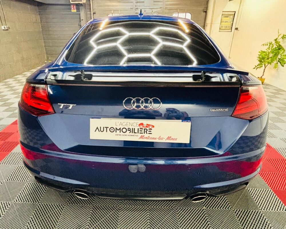 TT COUPE 2.0 tfsi 230 s-line quattro s-tronic bva - Suivi compl 2017 occasion 71300 Montceau-les-Mines