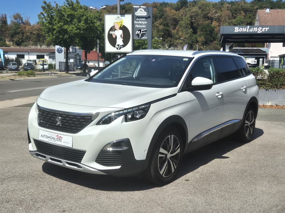 5008 1.6 BlueHDi 120 ALLURE EAT6 Bo&icirc;te auto 7 PLACES 2018 occasion 25400 Audincourt