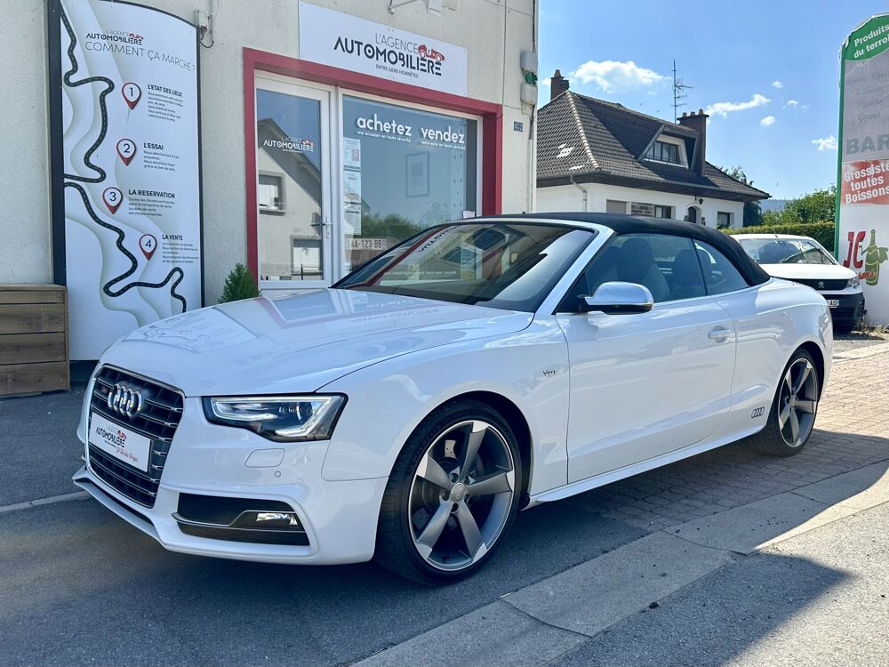 S5 Cabriolet Phase 2 3.0 TFSI V6 24V Quattro S-Tronic 333 cv 2014 occasion 88100 Sainte-Marguerite