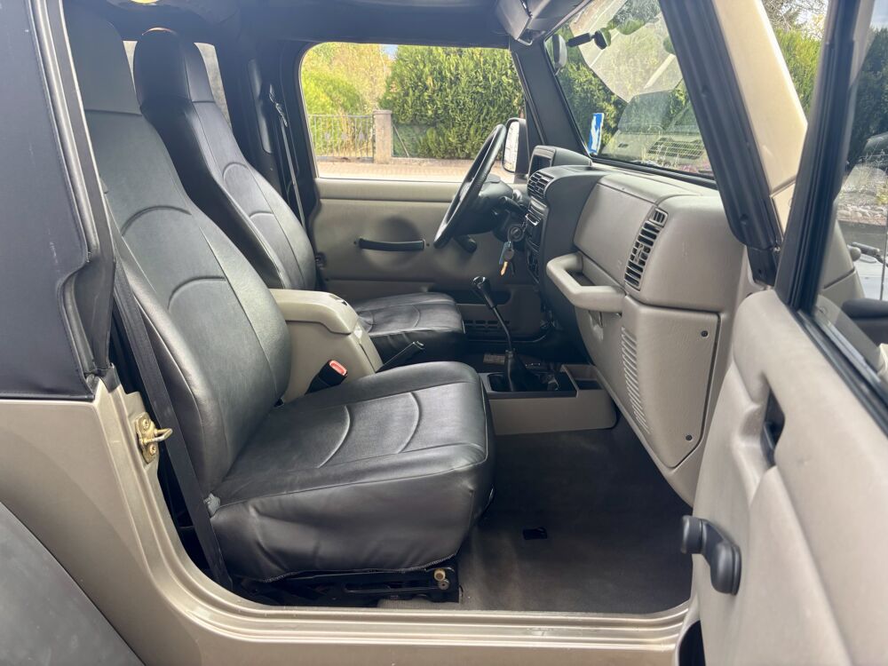 Wrangler TJ 4.0 i Bach&eacute; 4WD BVM6 177 ch Attelage 2005 occasion 88100 Sainte-Marguerite