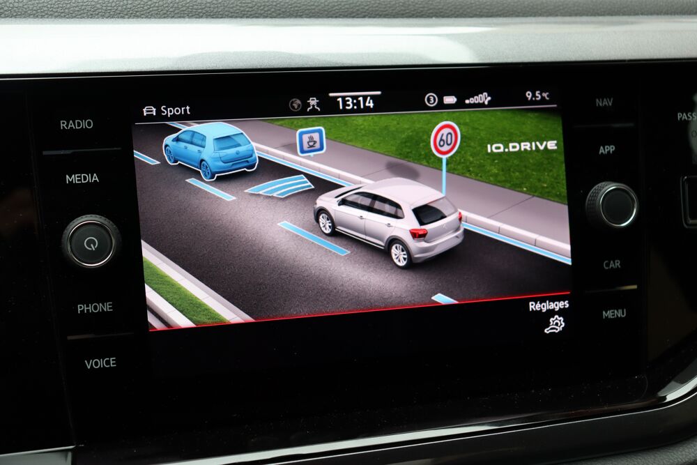 Polo GTI 2.0 TSI 207 DSG7 (1&egrave;re main, CarPlay, ACC, Keyless) 2022 occasion 88000 &Eacute;pinal