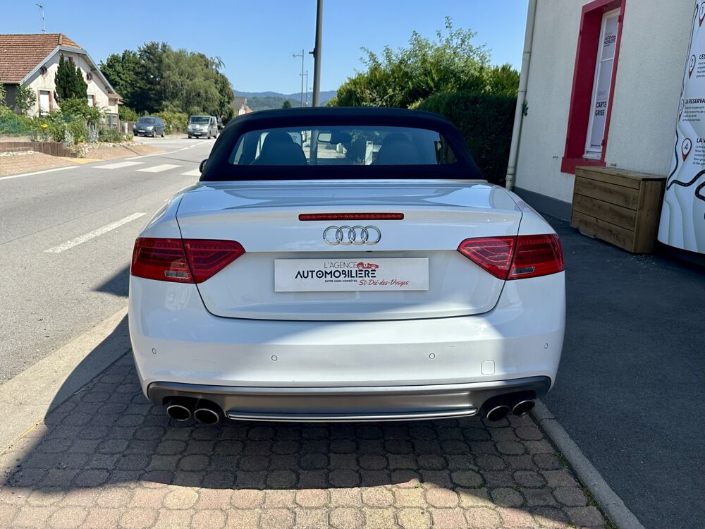 S5 Cabriolet Phase 2 3.0 TFSI V6 24V Quattro S-Tronic 333 cv 2014 occasion 88100 Sainte-Marguerite
