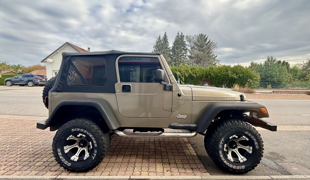 Wrangler TJ 4.0 i Bach&eacute; 4WD BVM6 177 ch Attelage 2005 occasion 88100 Sainte-Marguerite