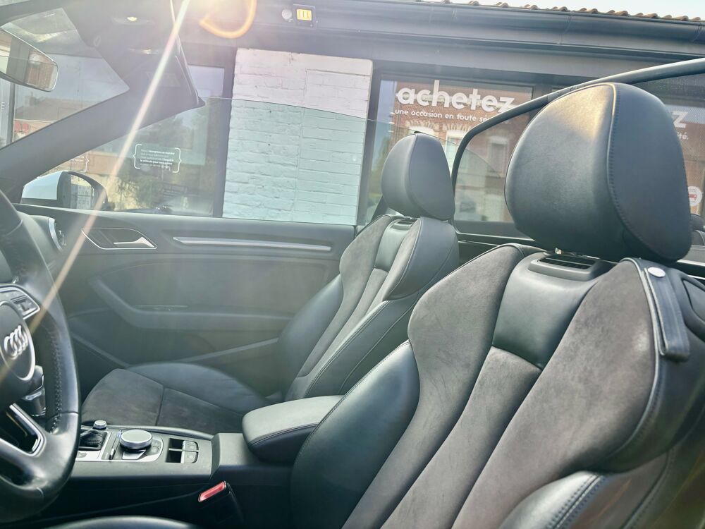 A3 CABRIOLET ( VIRTUAL COCKPIT ) ( PHASE 2 ) BVA 1.5 TSI 115CV 2017 occasion 59300 Valenciennes