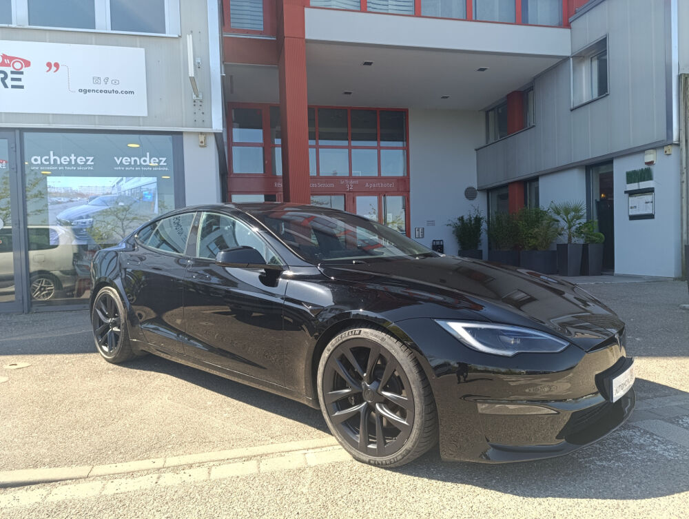 Model S II Plaid 4WD 1020 cv 100KWH - 1ERE MAIN - GARANTIE TESLA 2022 occasion 68200 Mulhouse