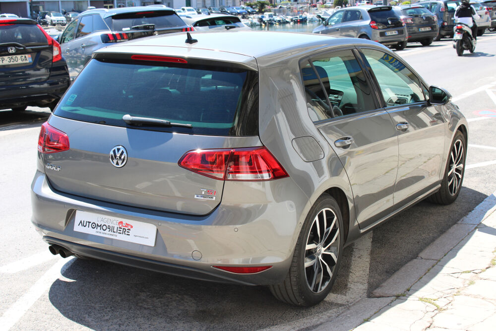 Golf 1.4 TSI 150 BLUEMOTION CARAT DSG BVA (Entretien Volkswagen, 2016 occasion 34200 S&egrave;te