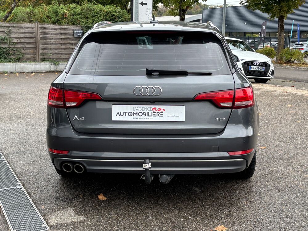 A4 AVANT 2.0 TDI 190 ch S LINE S TRONIC 7 2017 occasion 25400 Audincourt