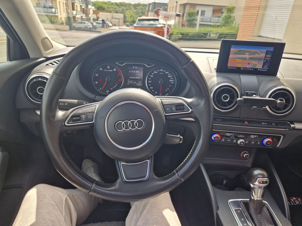 A3 III SPORTBACK 1.4 TFSI 122 S LINE S TRONIC + toit ouvrant 2013 occasion 80480 Salou&euml;l