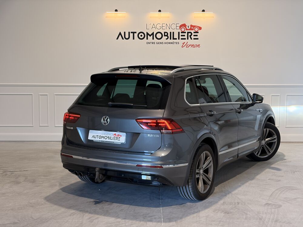 Tiguan (2) 2.0 TDI 150 BLUEMOTION TECHNOLOGY CARAT DSG7 + ATTELAGE 2017 occasion 27620 Gasny