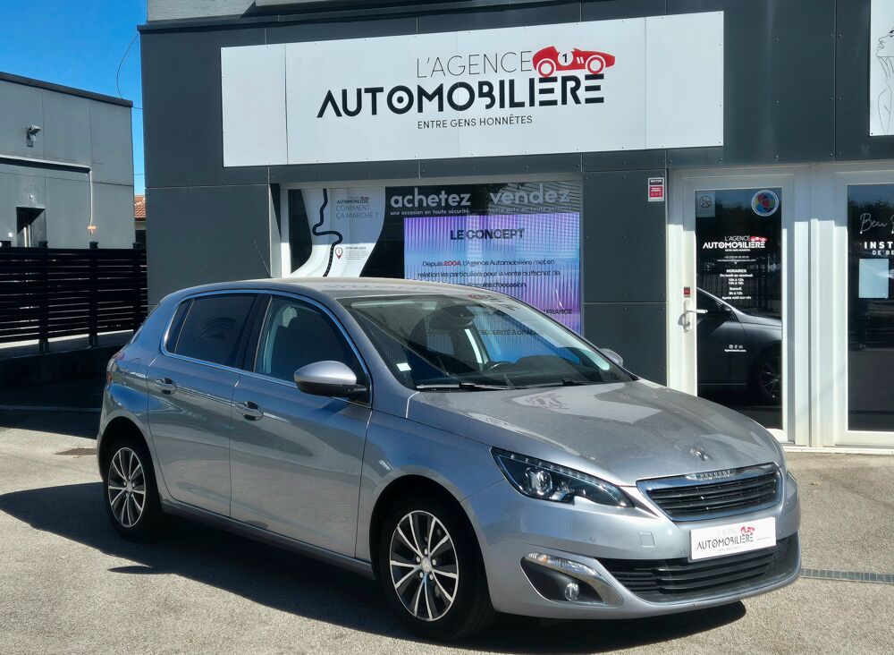 308 (T9) 1.6 BlueHDi 120 cv ALLURE EAT6 Bo&icirc;te auto 2017 occasion 68390 Sausheim