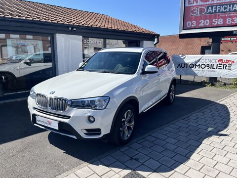 X3 xDrive20dA 190ch xLine TOIT PANORAMIQUE 2016 occasion 59300 Valenciennes