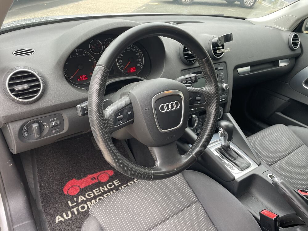 A3 1.8 TFSi 160cv S TRONIC AMBITION LUXE CHAINE DE DISTRIBUTION 2008 occasion 49124 Saint-Barth&eacute;lemy-d'Anjou