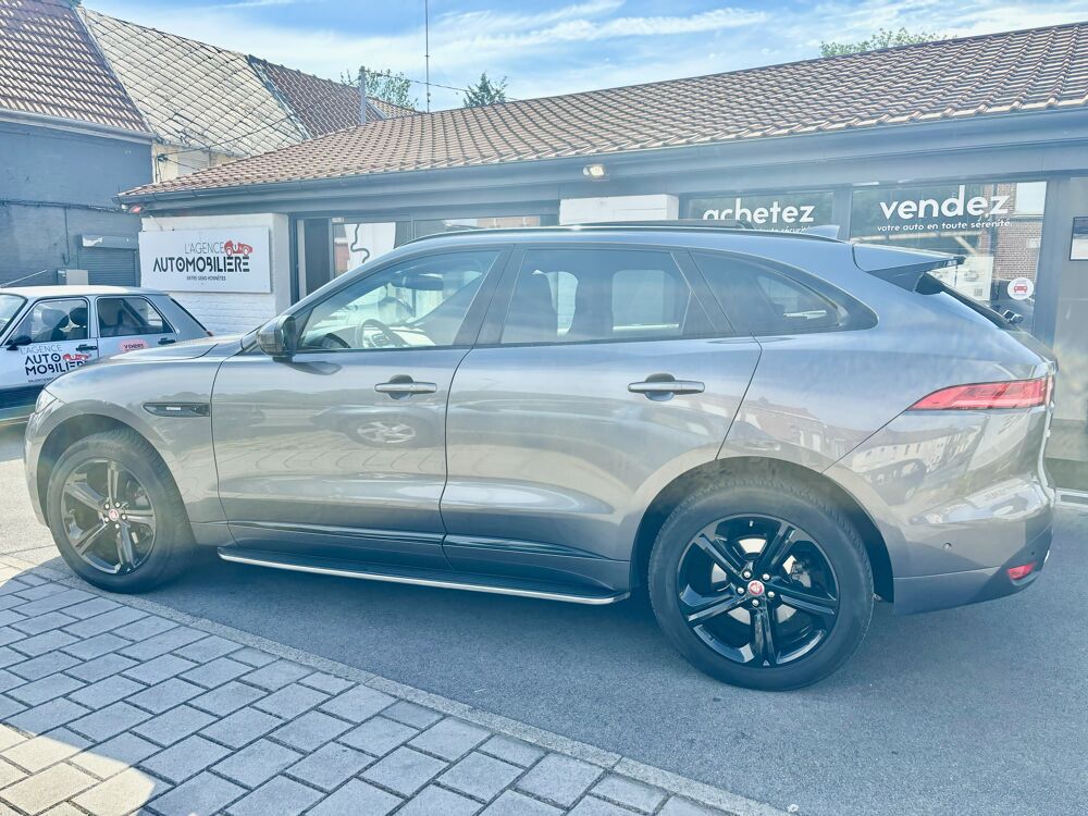 F-PACE 4X4 2.0D 180CV R-SPORT TOIT OUVRANT 2016 occasion 59300 Valenciennes