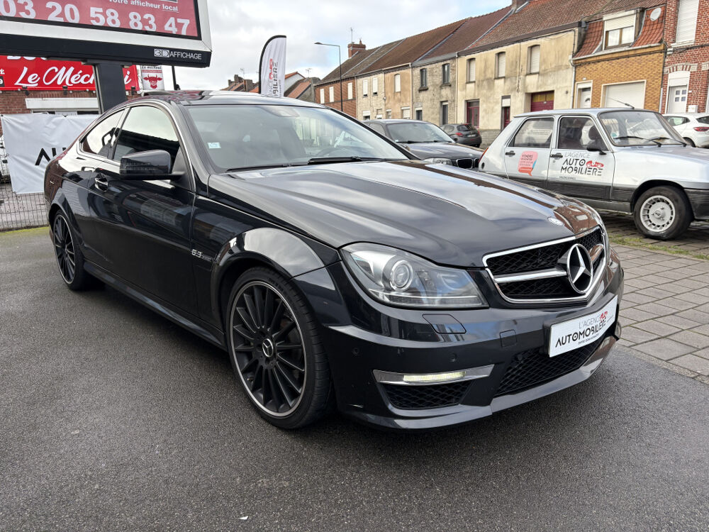 Classe C III COUPE 63 AMG BVA7 SUIVI COMPLET MERCEDES 2011 occasion 59300 Valenciennes