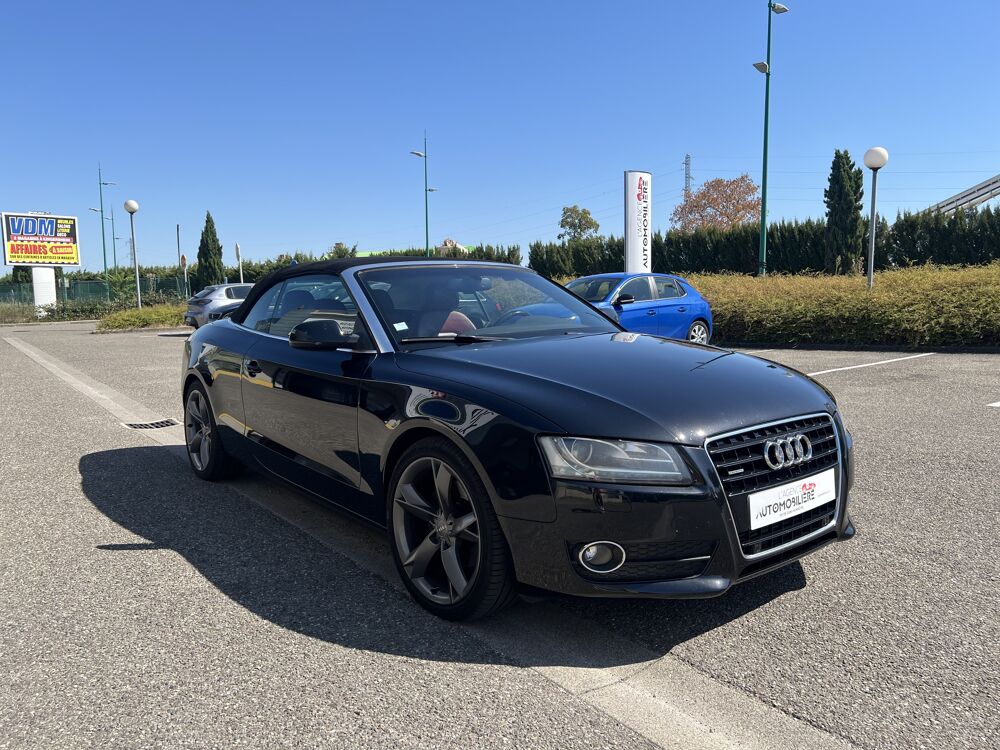 A5 CABRIOLET 3.0 TDI 240 S-LINE PLUS QUATTRO S-TRONIC 2009 occasion 68390 Sausheim