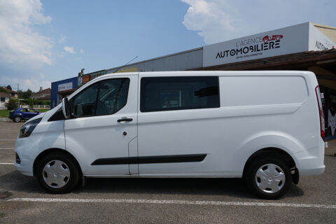 Transit Custom (2) FOURGON CABINE APPROFONDIE 2.0 ECOBLUE 130 7CV 320 L2H1 2021 occasion 01000 Saint-Denis-l&egrave;s-Bourg
