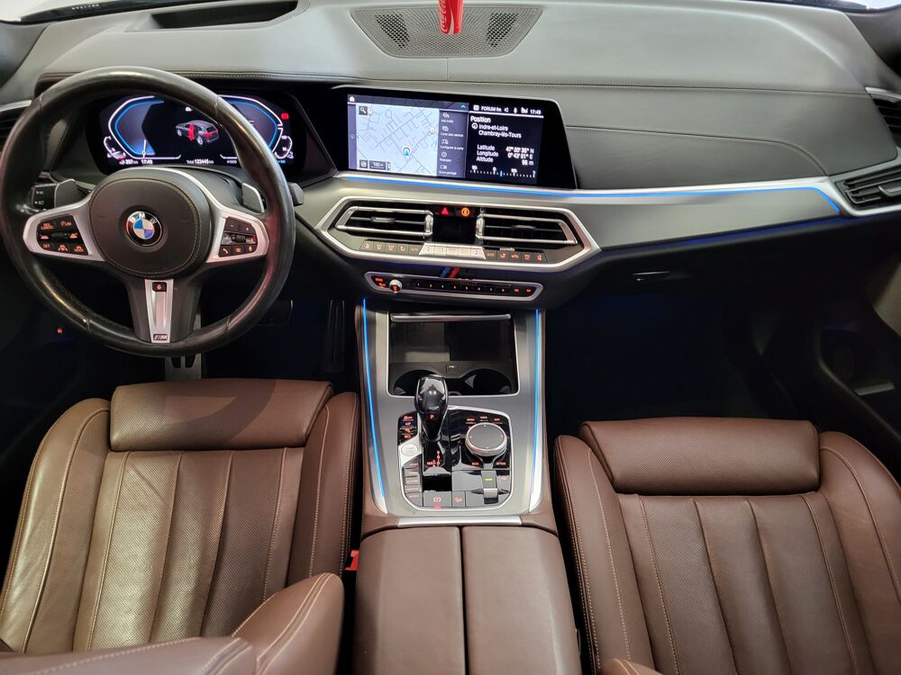 X5 XDRIVE 45e 394 CH M SPORT / TOIT OUVRANT / CUIR MARRON 2020 occasion 37170 Chambray-l&egrave;s-Tours