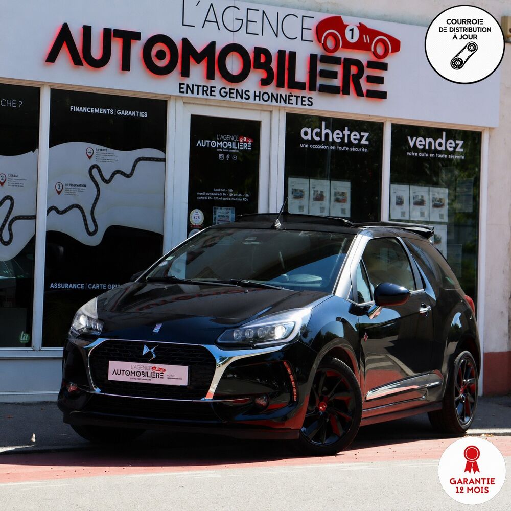 DS3 Cabriolet 1.2 i 110 Performance Line EAT6 (Garantie 12 mois, 2019 occasion 88000 &Eacute;pinal