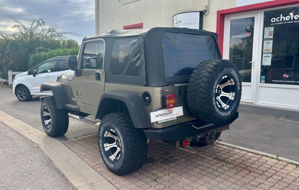 Wrangler TJ 4.0 i Bach&eacute; 4WD BVM6 177 ch Attelage 2005 occasion 88100 Sainte-Marguerite