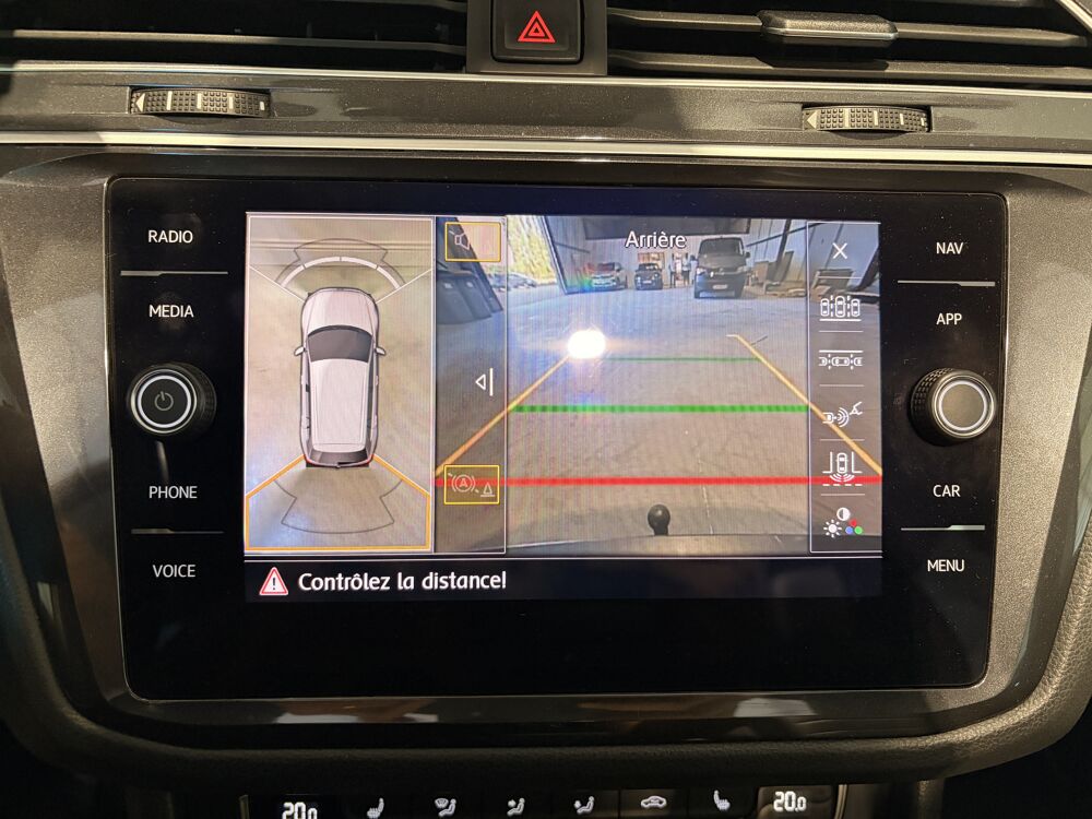 Tiguan (2) 2.0 TDI 150 BLUEMOTION TECHNOLOGY CARAT DSG7 + ATTELAGE 2017 occasion 27620 Gasny