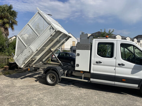 Transit Benne 3,5T 2.2 TDCi Cabine appro 125 cv - 7 places Suivi FOR 2016 occasion 49124 Saint-Barth&eacute;lemy-d'Anjou