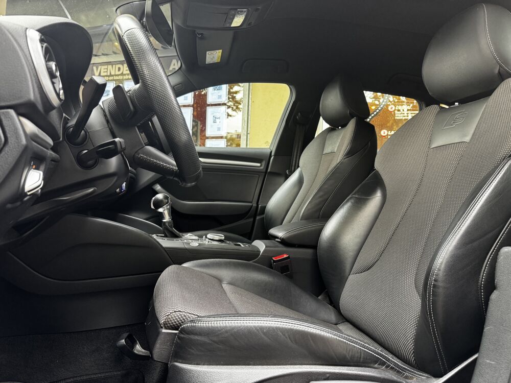 A3 III (2) SPORTBACK 40 TFSI 190 S TRONIC S LINE 10CV - ENTRETI 2019 occasion 92370 Chaville