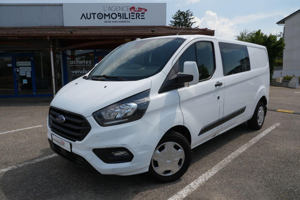 Transit Custom (2) FOURGON CABINE APPROFONDIE 2.0 ECOBLUE 130 7CV 320 L2H1 2021 occasion 01000 Saint-Denis-l&egrave;s-Bourg