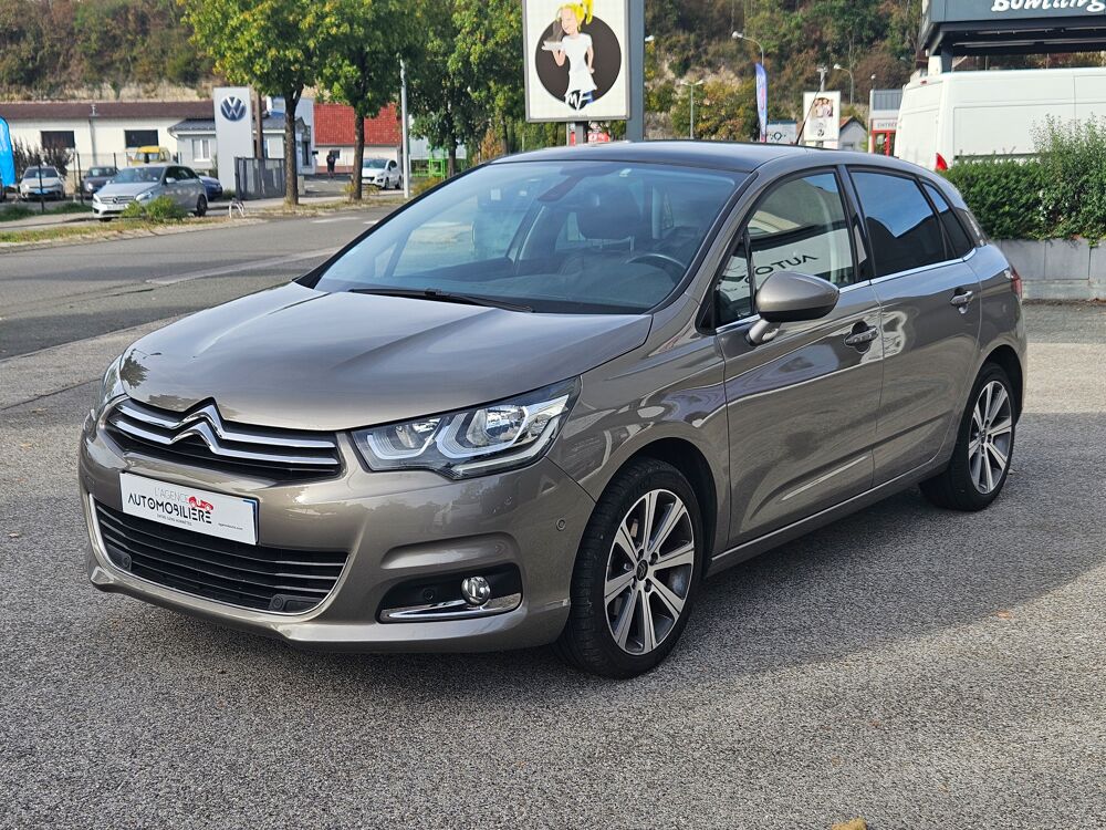 C4 1.6 E-HDI 115 CH BMP6 SHINE ( 1&egrave;re Main - Si&egrave;ges cuir massan 2015 occasion 25400 Audincourt