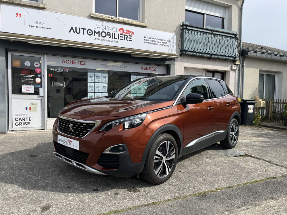 3008 II 1.6 EAT8 S&S 180cv Bo&icirc;te auto - Gt Line - Suivi Peugeot 2019 occasion 49124 Saint-Barth&eacute;lemy-d'Anjou
