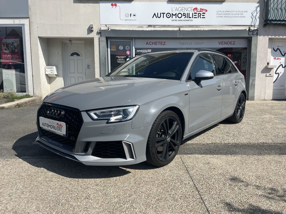 A3 S line Phase 2 Sportback Quattro 2.0 TFSI S-Tronic7 S&S 190c 2017 occasion 49124 Saint-Barth&eacute;lemy-d'Anjou