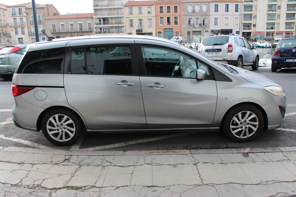 Mazda5 II 1.6 MZ-CD 115 ELEGANCE ( 1&egrave;re main, Radar Arr, Roue de se 2011 occasion 34200 S&egrave;te