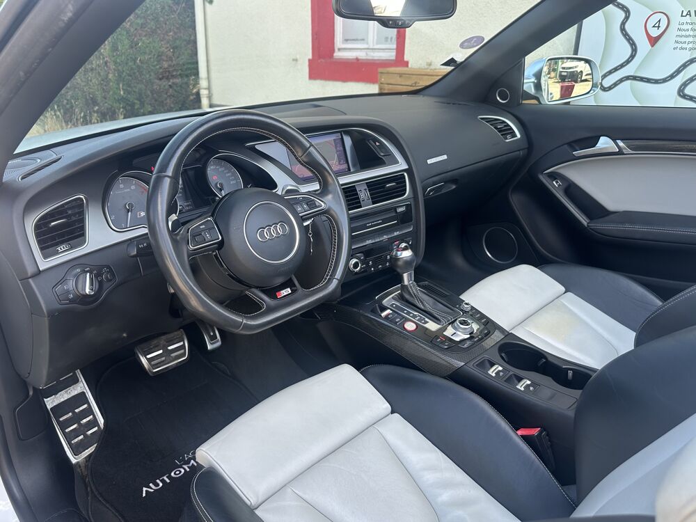 S5 Cabriolet Phase 2 3.0 TFSI V6 24V Quattro S-Tronic 333 cv 2014 occasion 88100 Sainte-Marguerite
