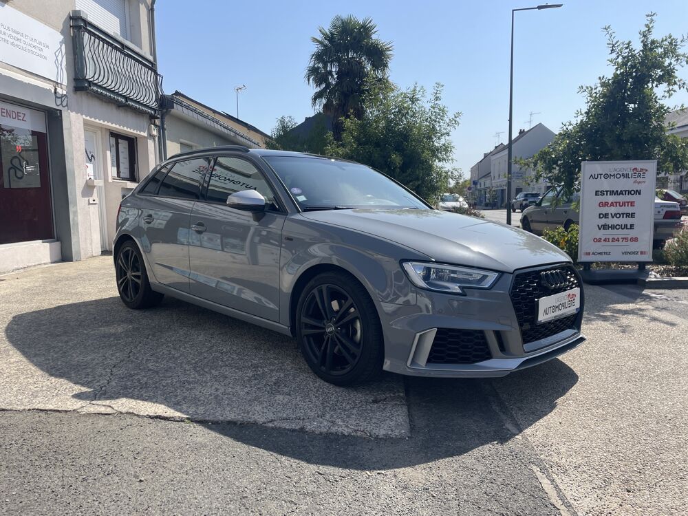 A3 S line Phase 2 Sportback Quattro 2.0 TFSI S-Tronic7 S&S 190c 2017 occasion 49124 Saint-Barth&eacute;lemy-d'Anjou