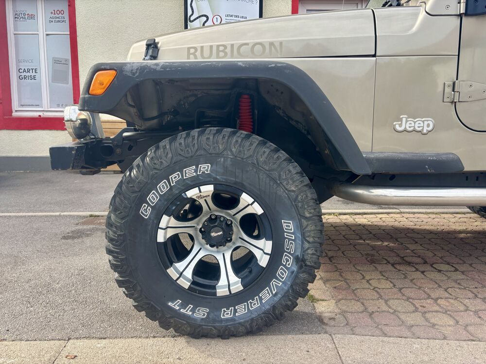 Wrangler TJ 4.0 i Bach&eacute; 4WD BVM6 177 ch Attelage 2005 occasion 88100 Sainte-Marguerite