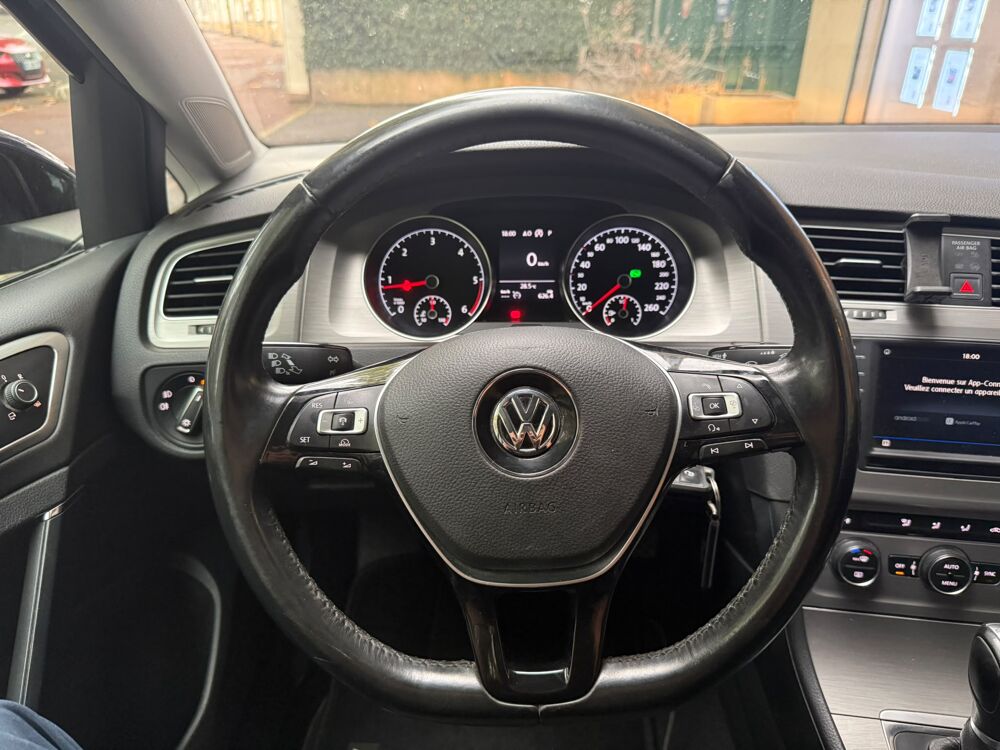 Golf VII 1.6 TDI 110 BLUEMOTION TECHNOLOGY 5CV CONFORTLINE BUSINE 2016 occasion 92370 Chaville