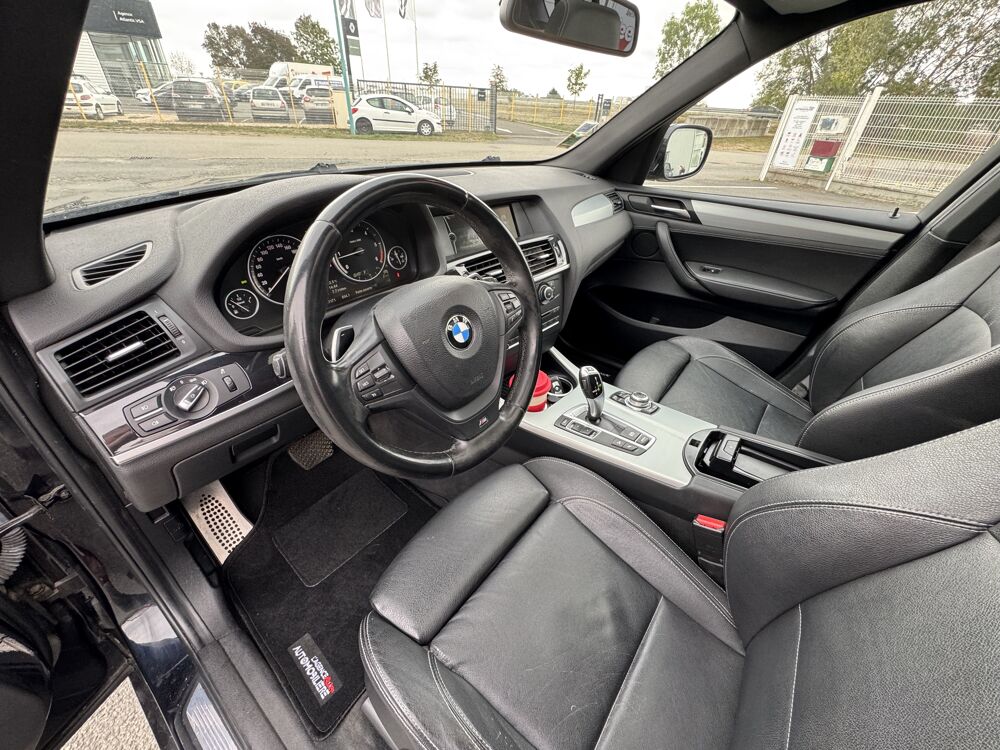 X3 XDRIVE 20D 184 SPORT DESIGN BVA | CUIR / XENONS / TOIT OUVRA 2012 occasion 44860 Pont-Saint-Martin