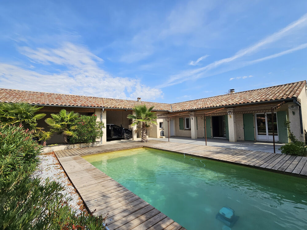 Spacieuse villa T6 de plain pied avec piscine