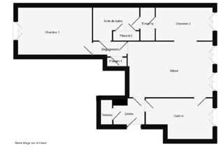  Appartement à vendre 3 pièces 66 m²