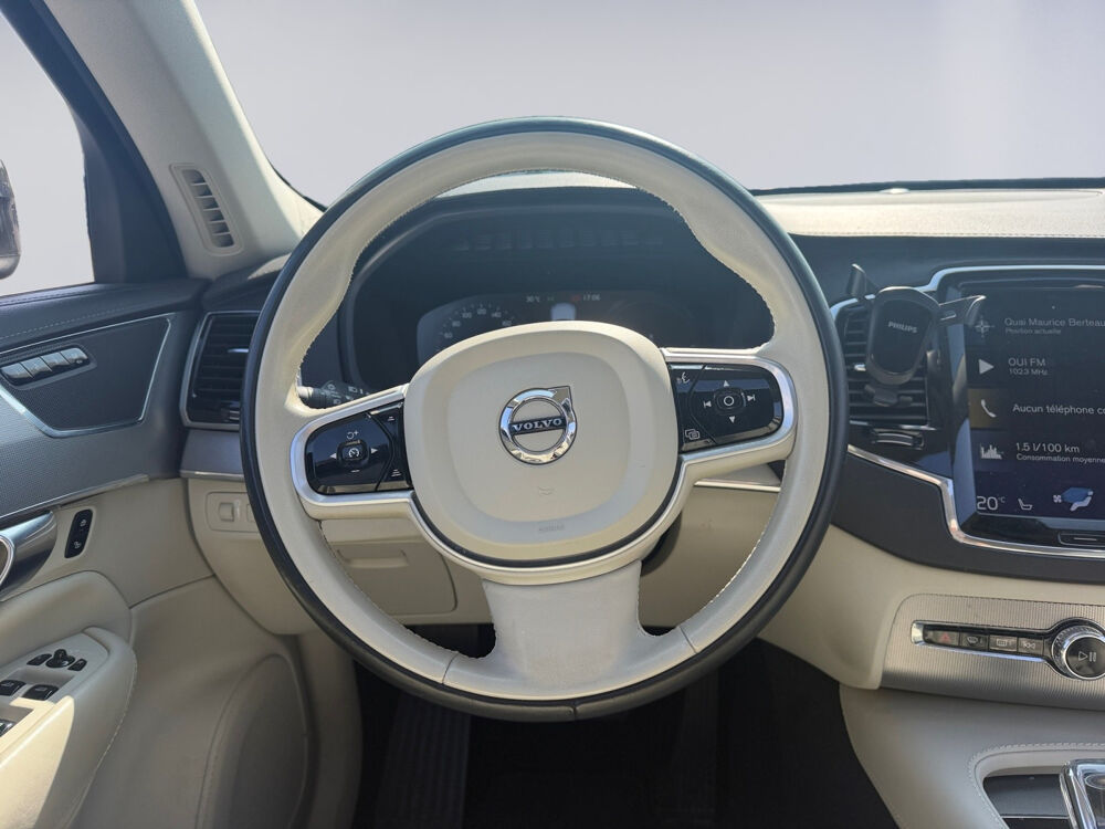XC90 Recharge T8 AWD 303+87 ch Geartronic 8 7pl Inscription 2020 occasion 78230 Le Pecq