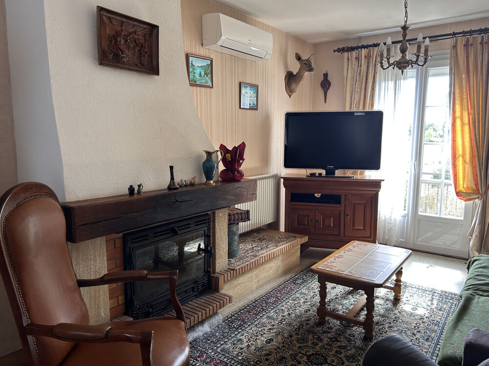 A VENDRE - Maison sur sous-sol complet 3 pièces avec garage et jardin à Chaillac
