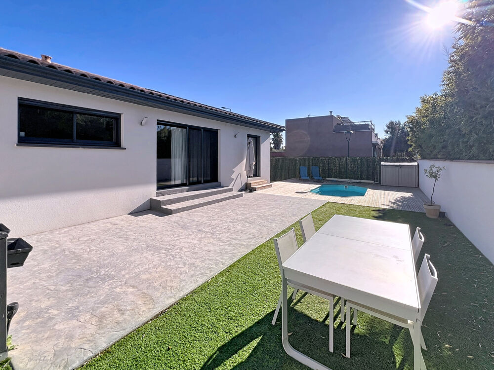 Vente Maison VILLA 3 FACES DE PLAIN PIED TYPE 4 -PISCINE -JARDIN - GARAGE - Bompas