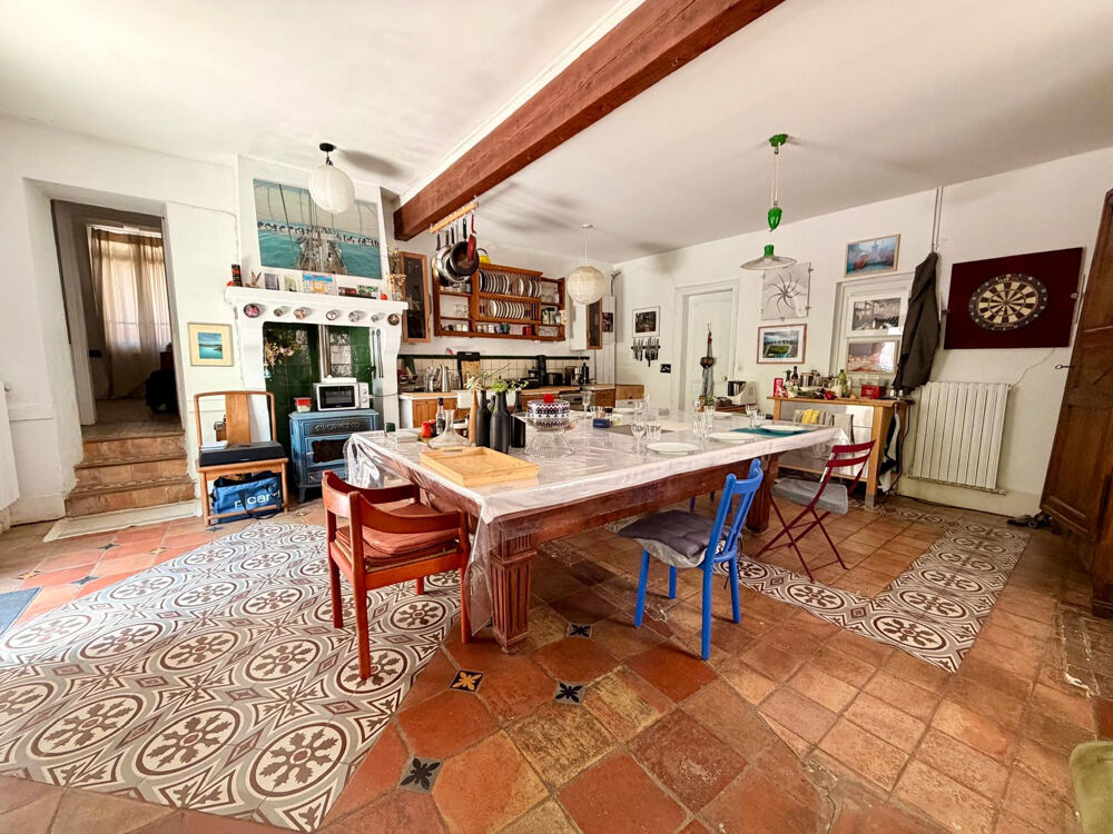 Vente Maison Maison de cachet de 367m2 sur un niveau avec un terrain de 800m2 - PLAISSAN - PEZENAS Plaissan