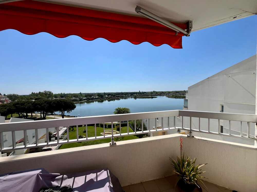 Magnifique T2 cabine de 32M2 entirement rénové avec vue sur le Lac Salonique - PORT CAMARGUE